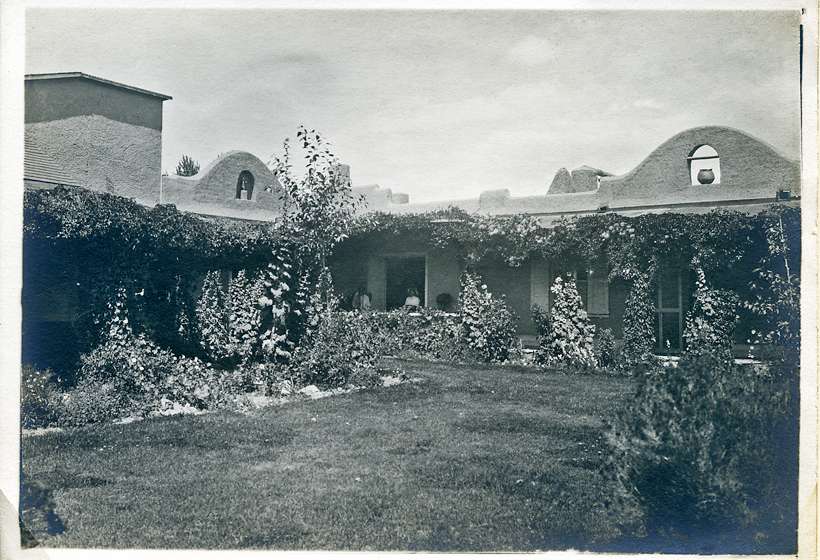 Virginia Walker Couse’s garden became known as the "Mother Garden of Taos." 