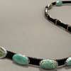 Lyle Wright | Turquoise Belt | turquoise, silver, leather concho belt | 44 inches long | Starting Bid $3000, Buy it Now Price $5000