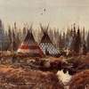 Nicholas Coleman | Blackfeet Camp | oil on linen | 9 x 12 | 100% donation by the artist | Starting Bid $2500, Buy it Now Price $4000